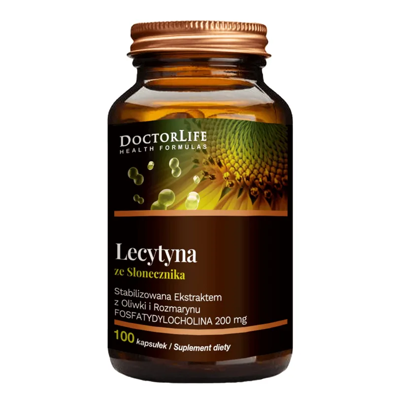 Doctor Life Lecitină din floarea-soarelui, 100 capsule — preț și oferte