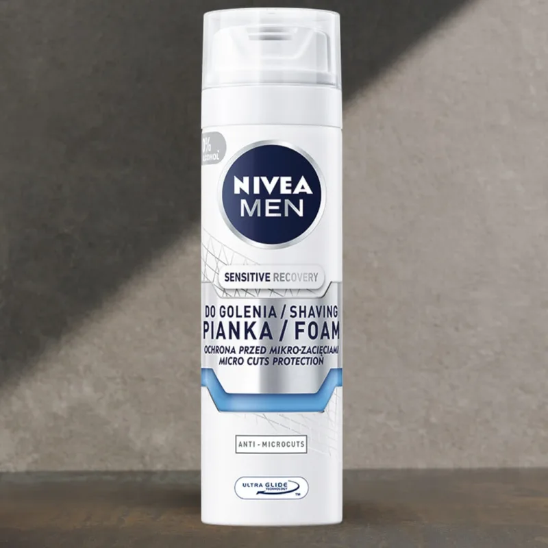 Nivea Men Sensitive Recovery, spumă de ras regenerantă, 200 ml — preț și oferte