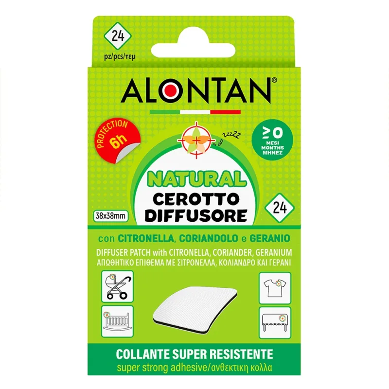 Plasturi Impotriva Tantarilor Alontan Natural, 24 bucati Origomedical — preț și oferte