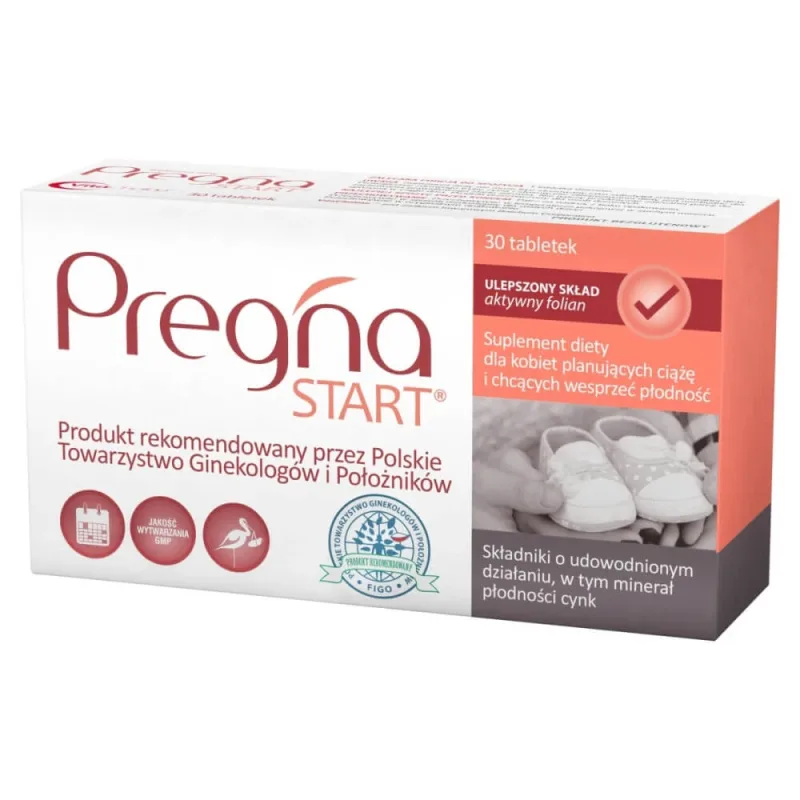 Pregna Start, pentru femeile care planifică o sarcină, 30 comprimate — preț și oferte