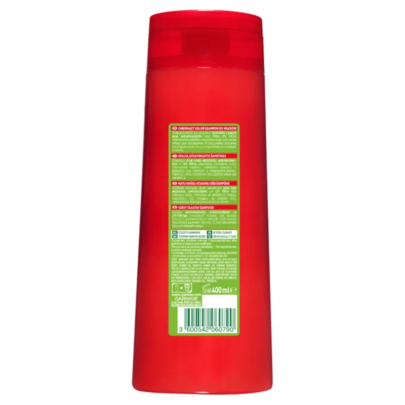 Garnier Fructis Color Resist, șampon de protecție și strălucire, păr vopsit, 400 ml — preț și oferte