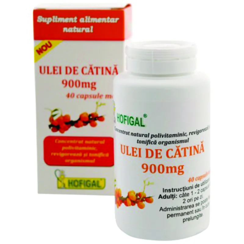 Ulei catina 900mg x 40cps (Hofigal) — preț și oferte