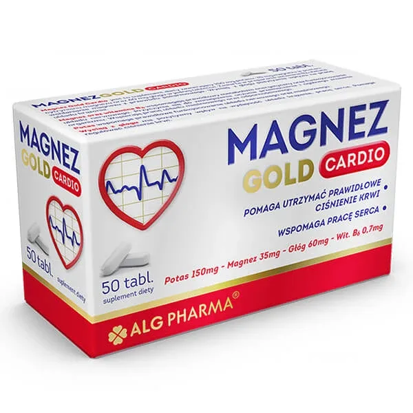 Magnesium Gold Cardio, 50 comprimate ALG Pharma — preț și oferte