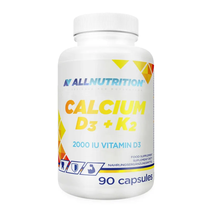 Allnutrition Calcium D3 + K2, calciu + vitamina D 2000 UI + vitamina K, 90 capsule — preț și oferte