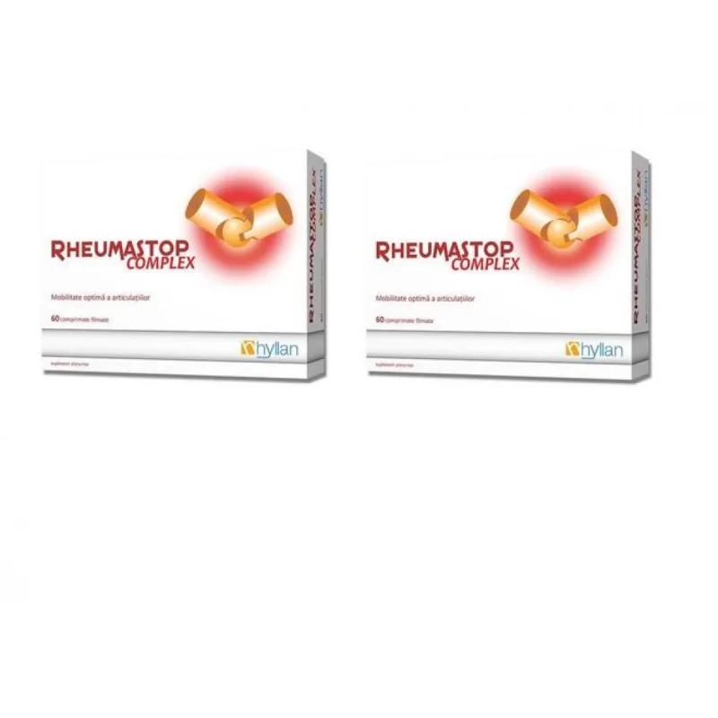 Pachet Rheumastop Complex, 60 +60 comprimate, Hyllan HYLLAN PHARMA — preț și oferte
