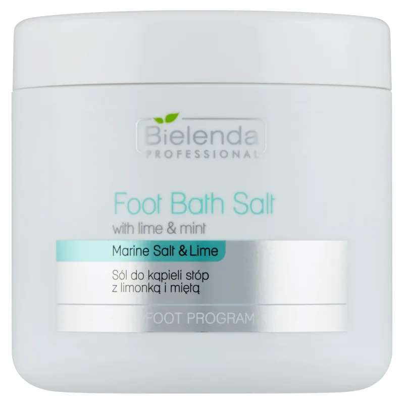 Bielenda Professional, sare de baie pentru picioare cu lămâie și mentă, 600 g — preț și oferte