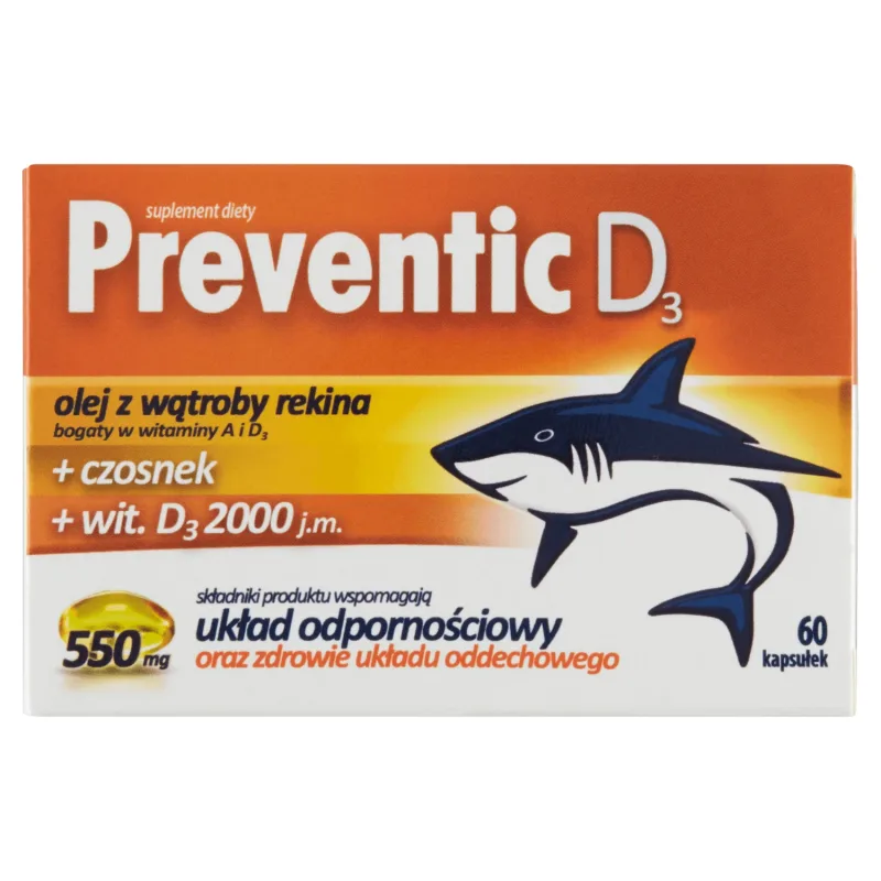 Preventic D3, 60 capsule AFLOFARM — preț și oferte