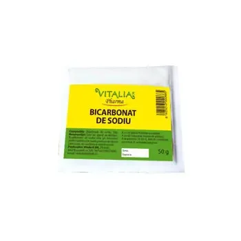 Bicarbonat de sodiu x 50g (Vitalia) — preț și oferte