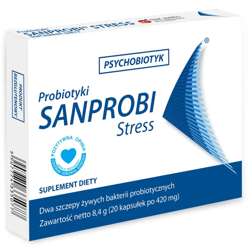 Sanprobi Stress, 20 capsule — preț și oferte