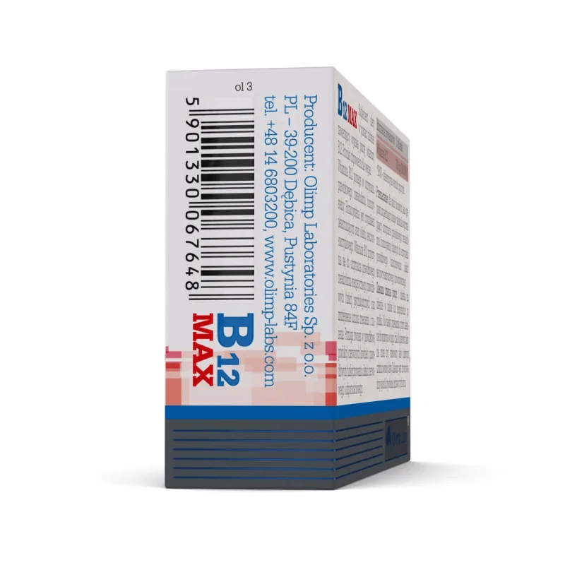 Olimp B12 Max, vitamina B12 700 µg, 60 comprimate Olimp Labs — preț și oferte