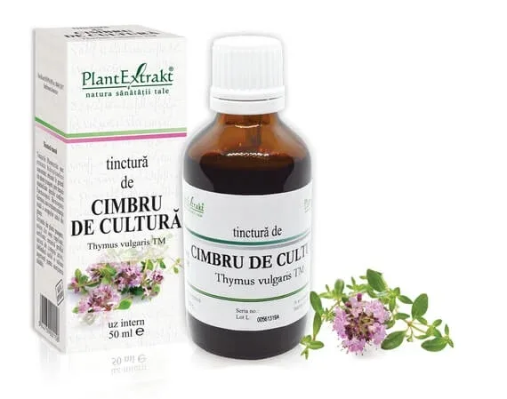 Tinctura cimbru x 50ml (PLX) PLANTEXTRAKT — preț și oferte