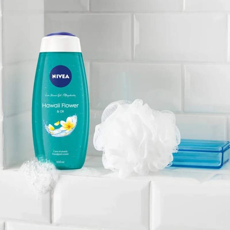 Nivea, gel de duș, flori și ulei de Hawaii, 500 ml — preț și oferte