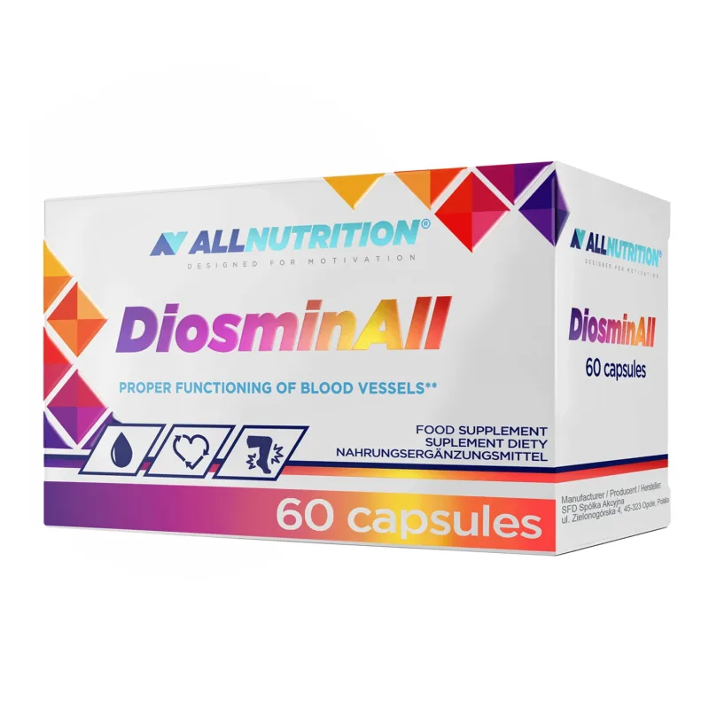 Allnutrition DiosminAll, diosmin + hesperidin, 60 capsule — preț și oferte
