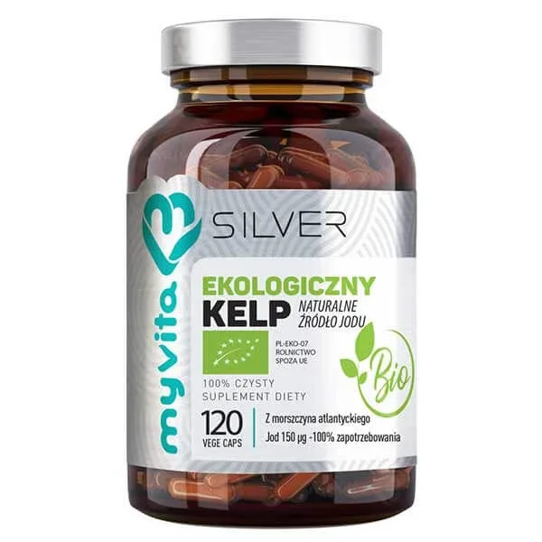 MyVita Silver, Kelp organic, 120 capsule — preț și oferte