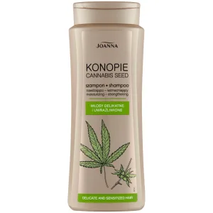 Joanna Hemp, șampon de păr hidratant și fortifiant, 400 ml