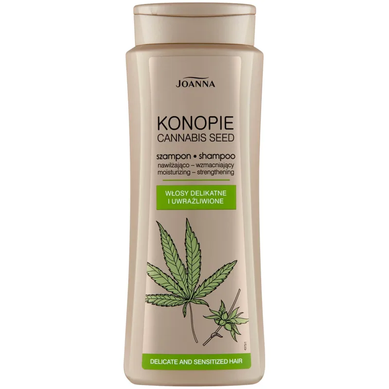 Joanna Hemp, șampon de păr hidratant și fortifiant, 400 ml — preț și oferte