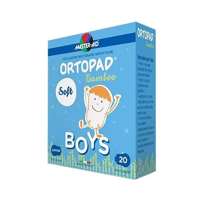 MASTER-AID Ocluzor copii ORTOPAD SOFT Boys 67x50 mm, 20buc Origomedical — preț și oferte