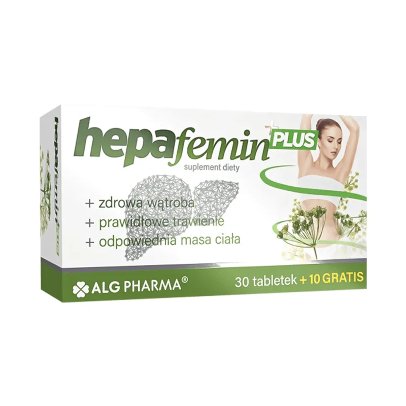 Hepafemin Plus, 30 comprimate + 10 comprimate gratuite ALG Pharma — preț și oferte