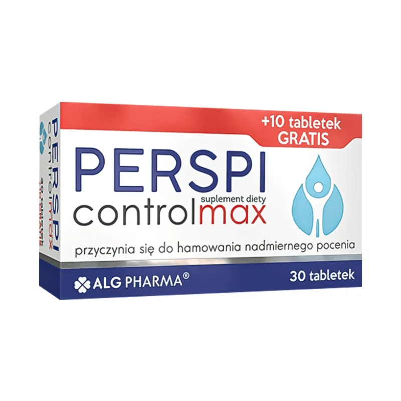 Perspi Control Max, 30 comprimate + 10 comprimate gratuite — preț și oferte