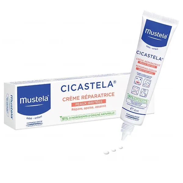Mustela Cicastela, cremă regeneratoare din prima zi de viață, 40 ml — preț și oferte