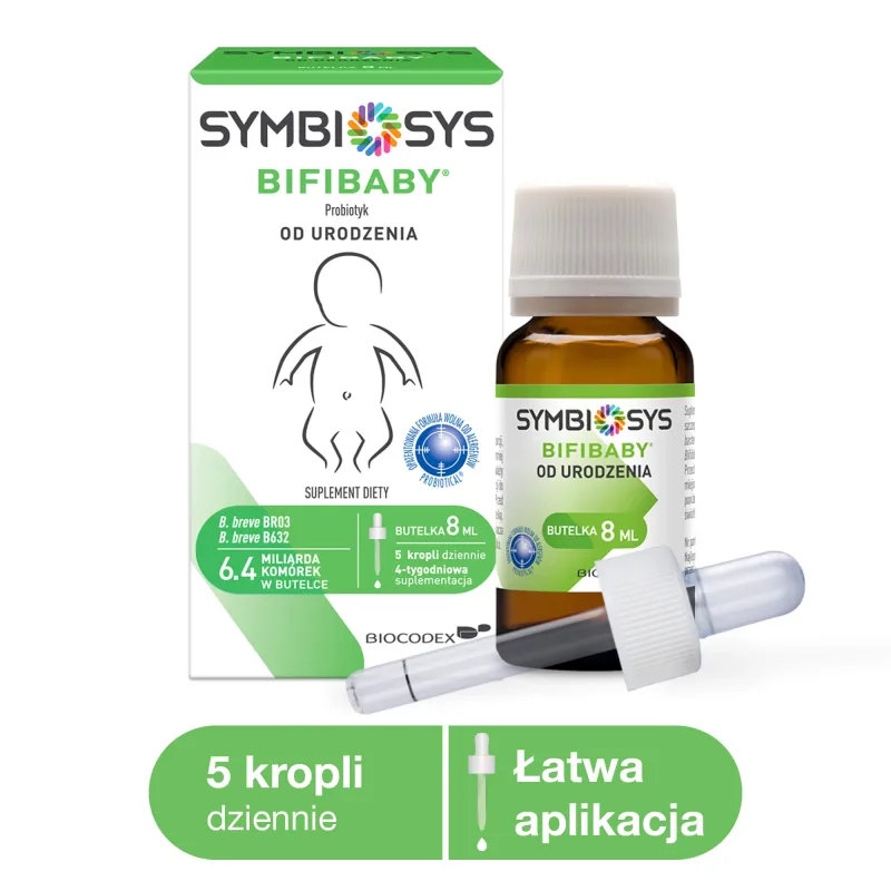 Symbiosys Bifibaby de la naștere, picături, 8 ml BIOCODEX — preț și oferte