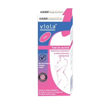 VIOLA Unic test sarcina det.sapt x 1buc Care Diagnostica — preț și oferte