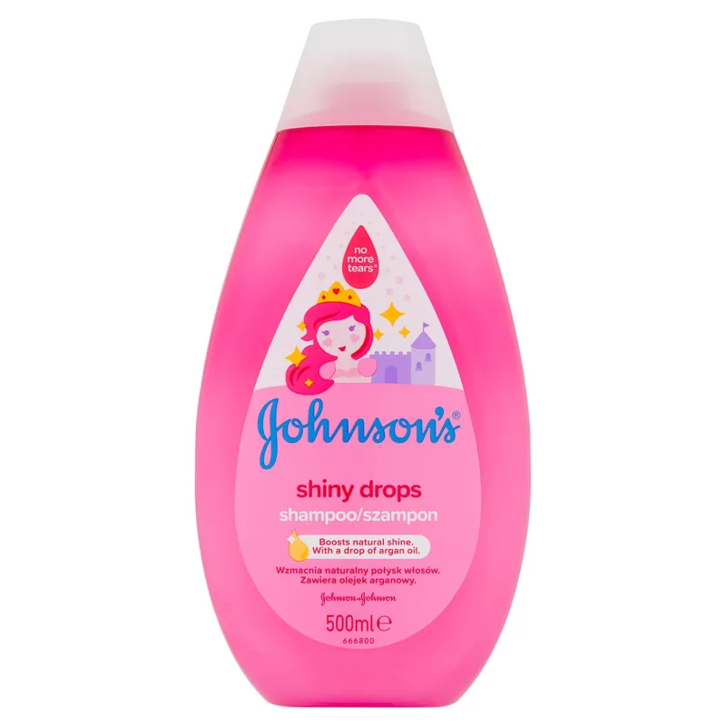 Johnsons's baby, Shiny drops, Șampon pentru părul bebelușilor, 500 ml — preț și oferte
