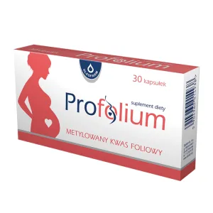 Profolium, acid folic 400 µg, 30 capsule
