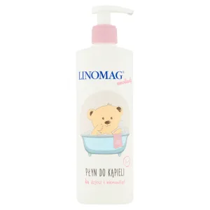Linomag Emolients, Loțiune de baie pentru bebeluși și copii de la 7 luni, 400 ml