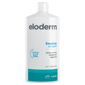 Eloderm, emulsie de baie, de la naștere, 400 ml