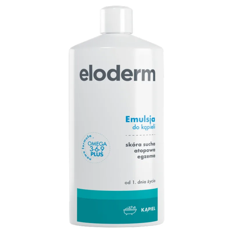Eloderm, emulsie de baie, de la naștere, 400 ml — preț și oferte