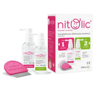 Pipi Nitolic Tratament și protecție, kit complet de eradicare a păduchilor