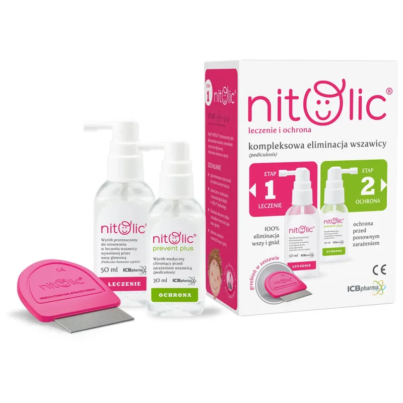 Pipi Nitolic Tratament și protecție, kit complet de eradicare a păduchilor — preț și oferte