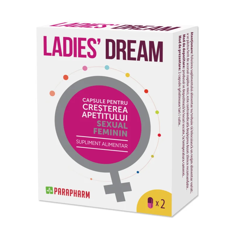 Ladies dream, 2 capsule, Parapharm — preț și oferte