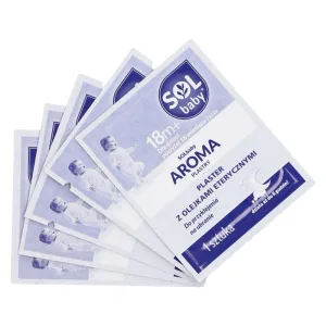 Solbaby Aroma, plasturi cu ulei esențial, pentru bebeluși peste 18 luni, 5 bucăți