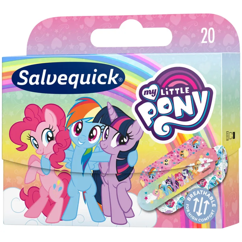 Salvequick, plasturi My Little Pony, 20 de bucăți — preț și oferte