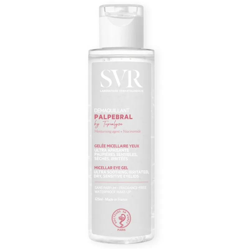 SVR Palpebral Makeup Remover, gel micelar pentru demachiere în jurul ochilor, 125 ml SVR LABORATORIES — preț și oferte