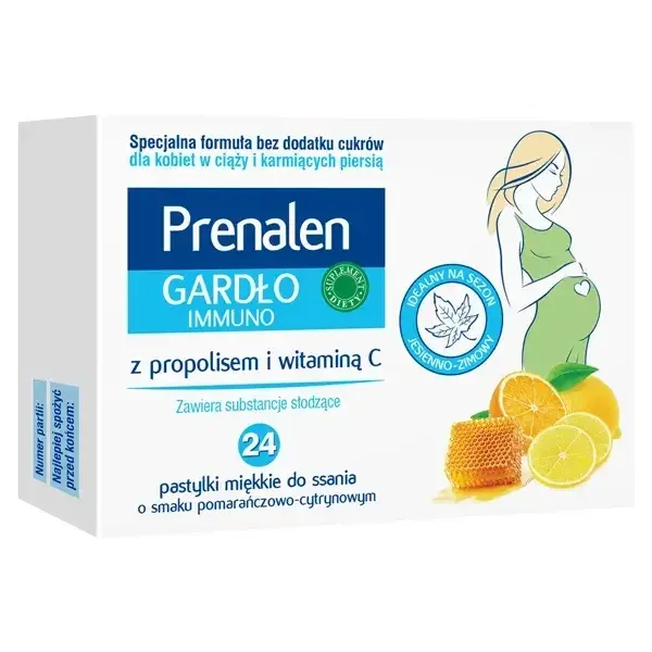 Prenalen Throat Immuno, 24 de pastiluțe Lek Pharmaceuticals — preț și oferte