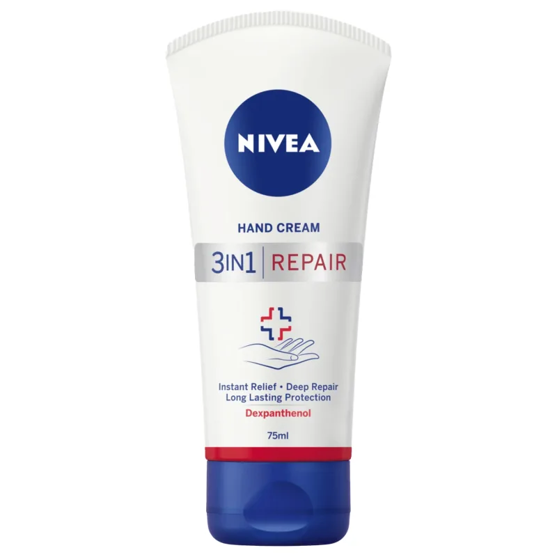 Nivea, Cremă regeneratoare pentru mâini, Reparare și îngrijire, 75 ml — preț și oferte