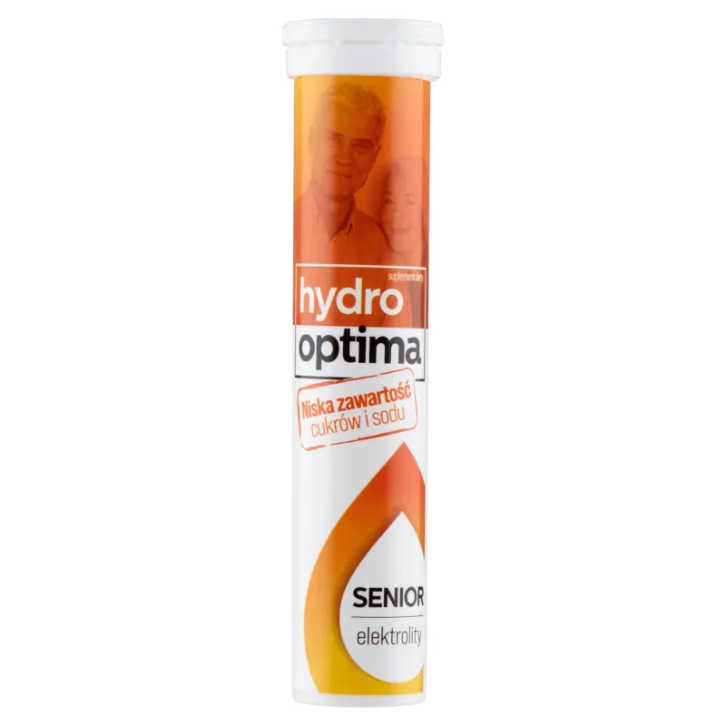 HydroOptima Senior, electroliți, 20 comprimate efervescente — preț și oferte