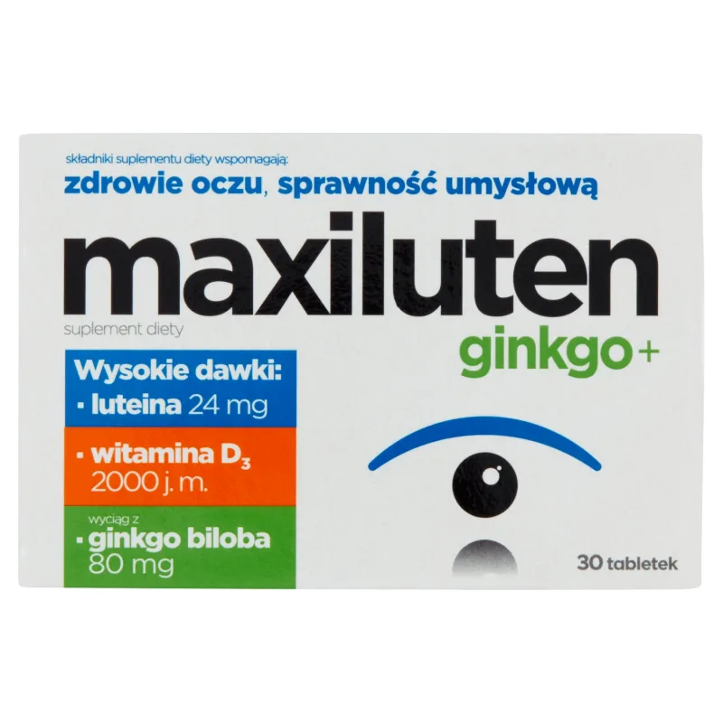 Maxiluten ginkgo+, 30 comprimate AFLOFARM — preț și oferte