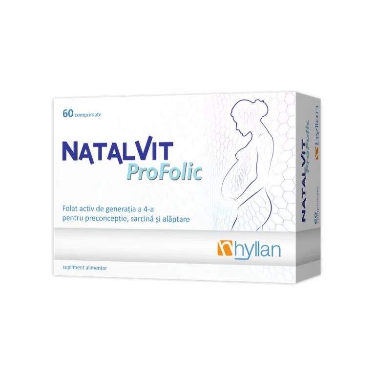 Natalvit Profolic, 60 comprimate, Hyllan HYLLAN PHARMA — preț și oferte