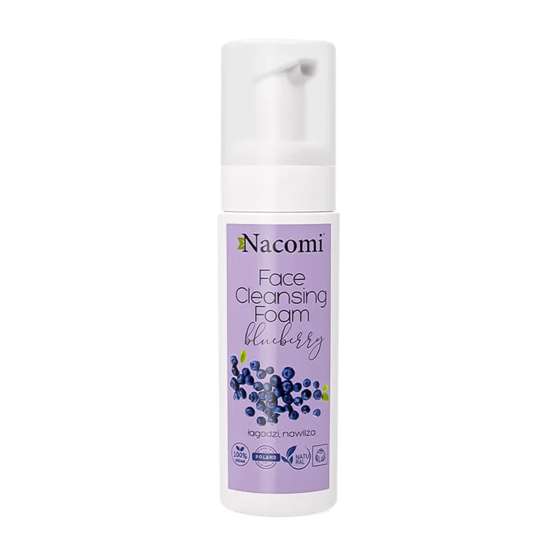 Nacomi, spumă de față, afine, 150 ml — preț și oferte