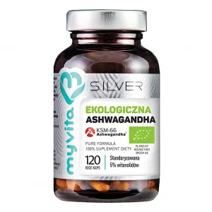 MyVita Silver, Aswhagandha Bio, 120 capsule
