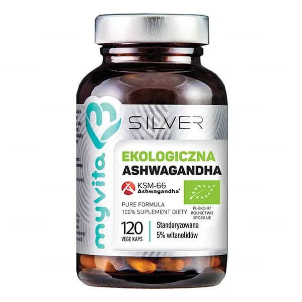 MyVita Silver, Aswhagandha Bio, 120 capsule — preț și oferte