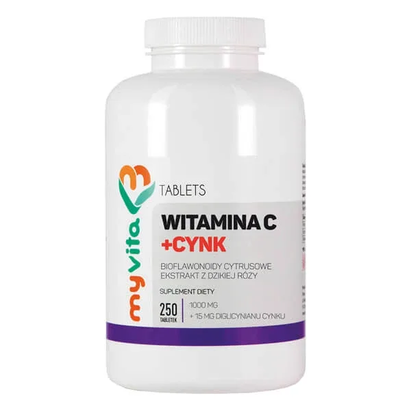 MyVita, Vitamina C + zinc, 250 comprimate — preț și oferte