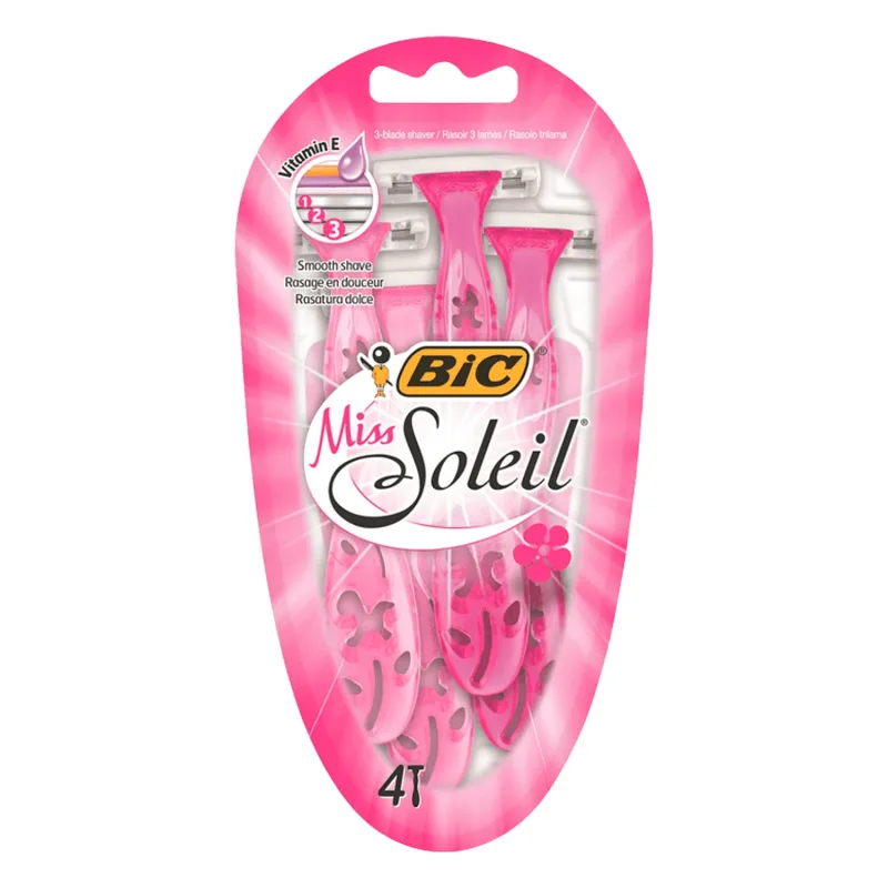 BIC Miss Soleil, aparate de ras, 4 bucăți — preț și oferte