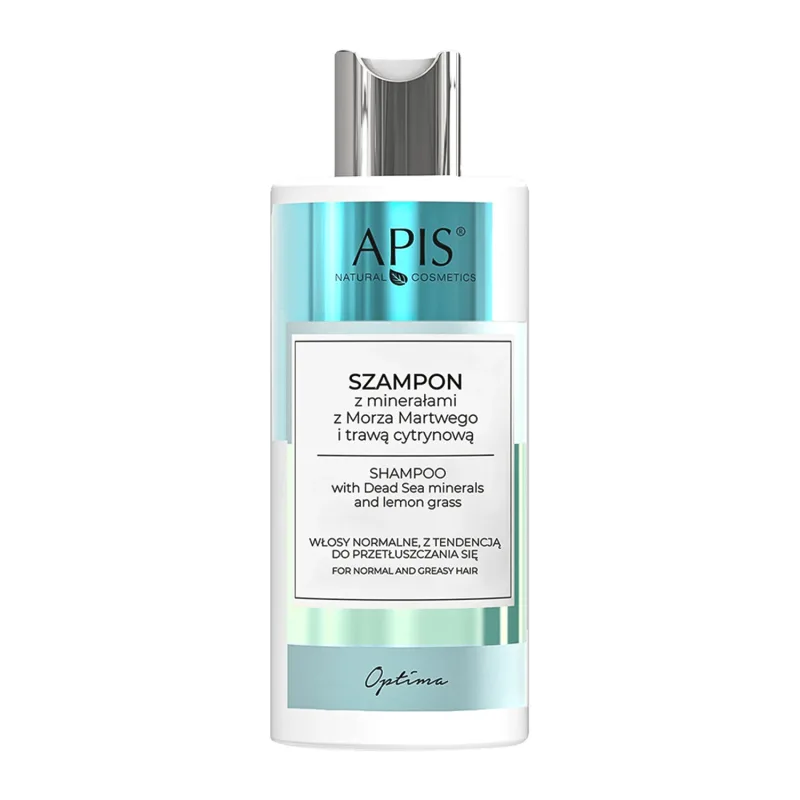 Apis Optima, șampon cu minerale din Marea Moartă și lămâie, 300 ml — preț și oferte
