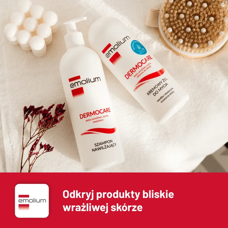 Emolium Dermocare, Gel de curățare cremos, de la 1 lună, 400 ml — preț și oferte