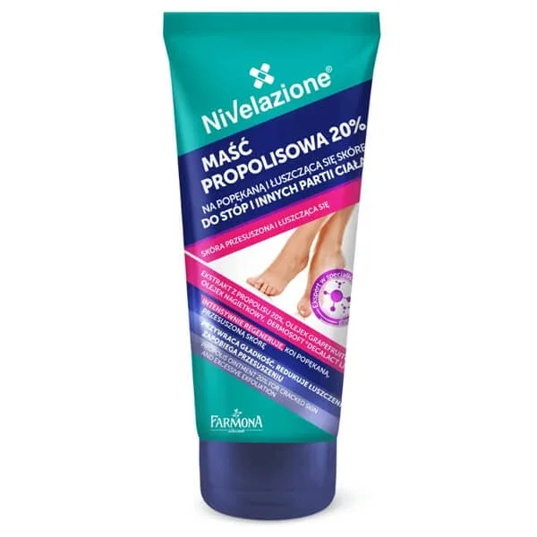 Nivelazione, unguent de propolis 20% pentru pielea crăpată și descuamată, 75 ml — preț și oferte